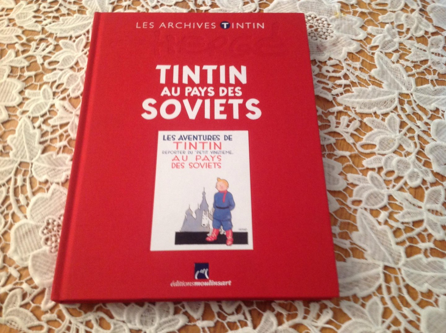 Hergé - Tintin au Pays des Soviets edition noir et blanc Les Archives Tintin