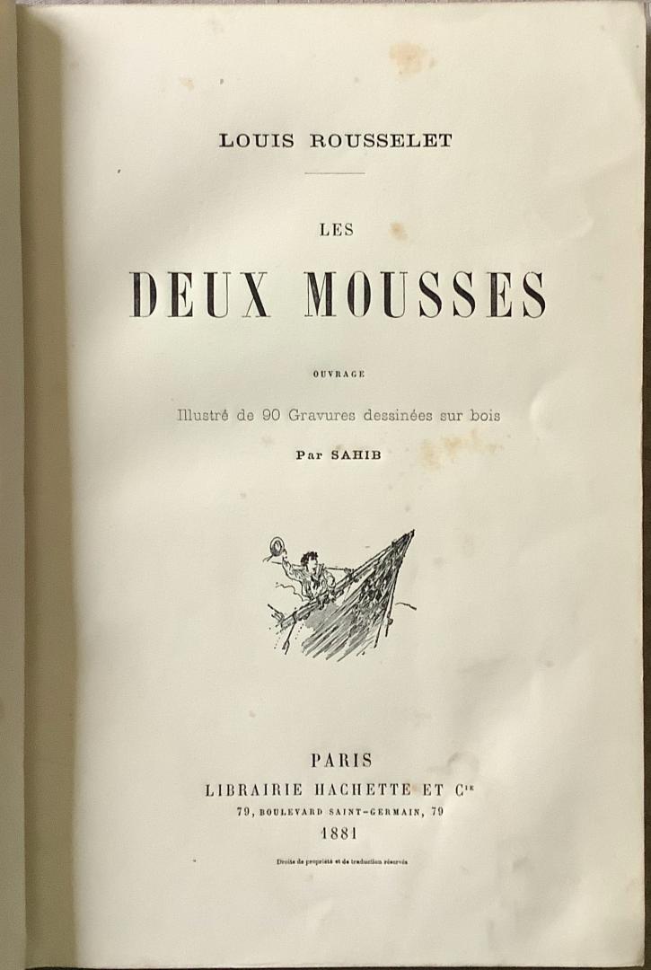 Louis Rousselet - les deux Mousses