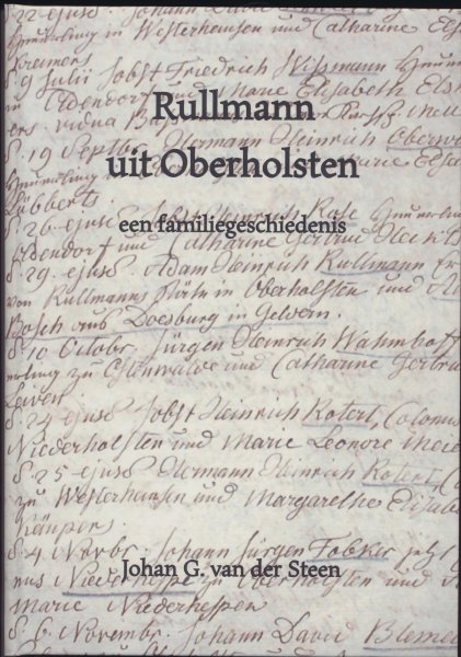 Steen, J.G. van der - Rullmann uit Oberholsten