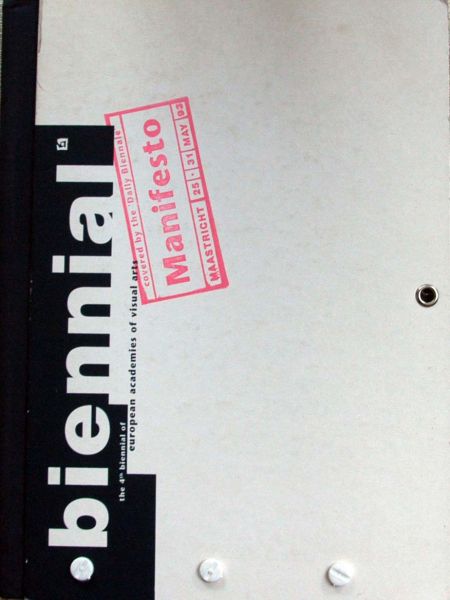 Maastricht '93 - 4th Biennial,European academies of visual Arts