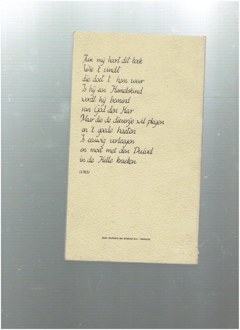 van oirschot, anton ( e.a. ) - het brabants straatboek