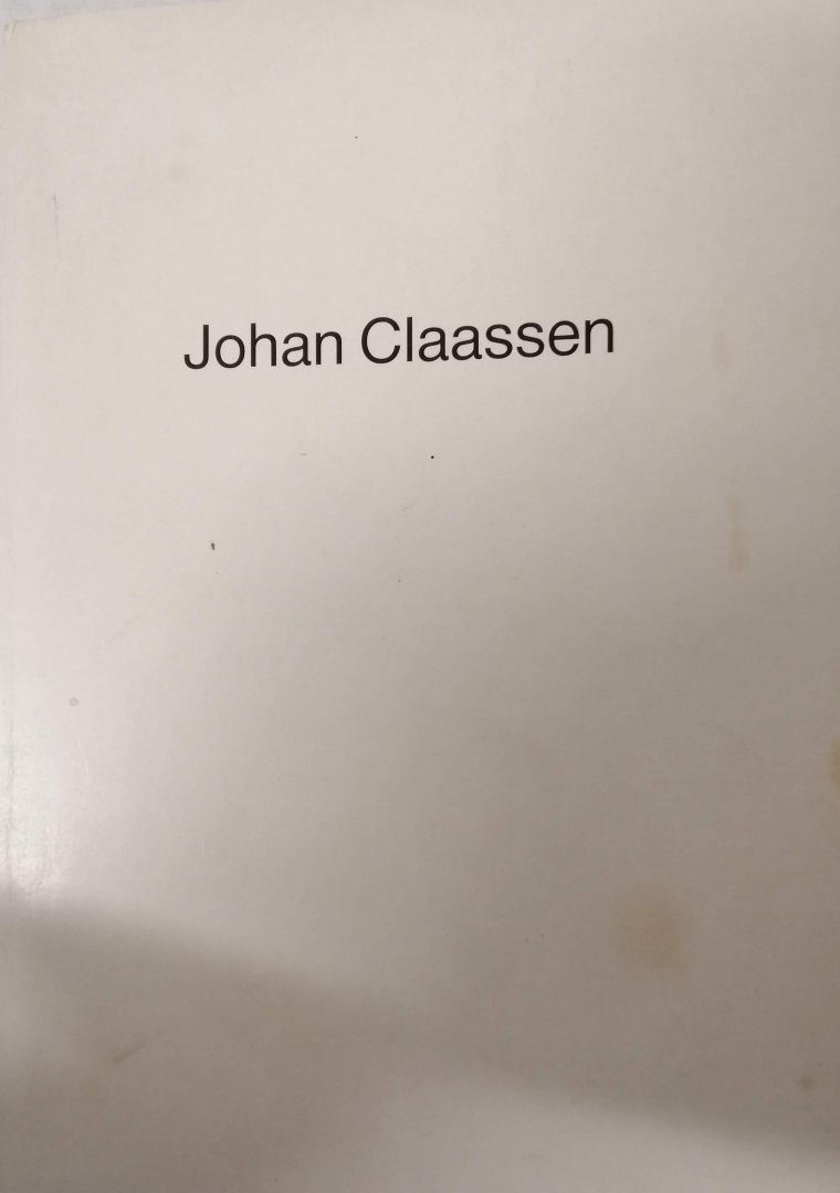 Johan Claassen.Frits Bless en Vera Thoben - Johan Claassen.