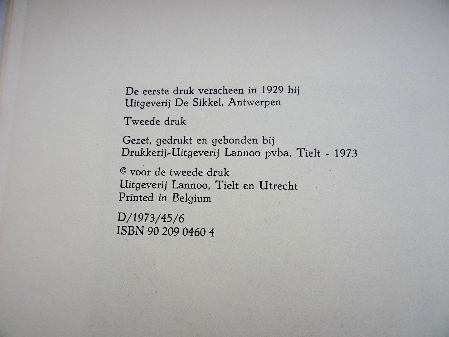 Tichelen, Hendrik van - van nieuwjaar tot oudejaarsavond