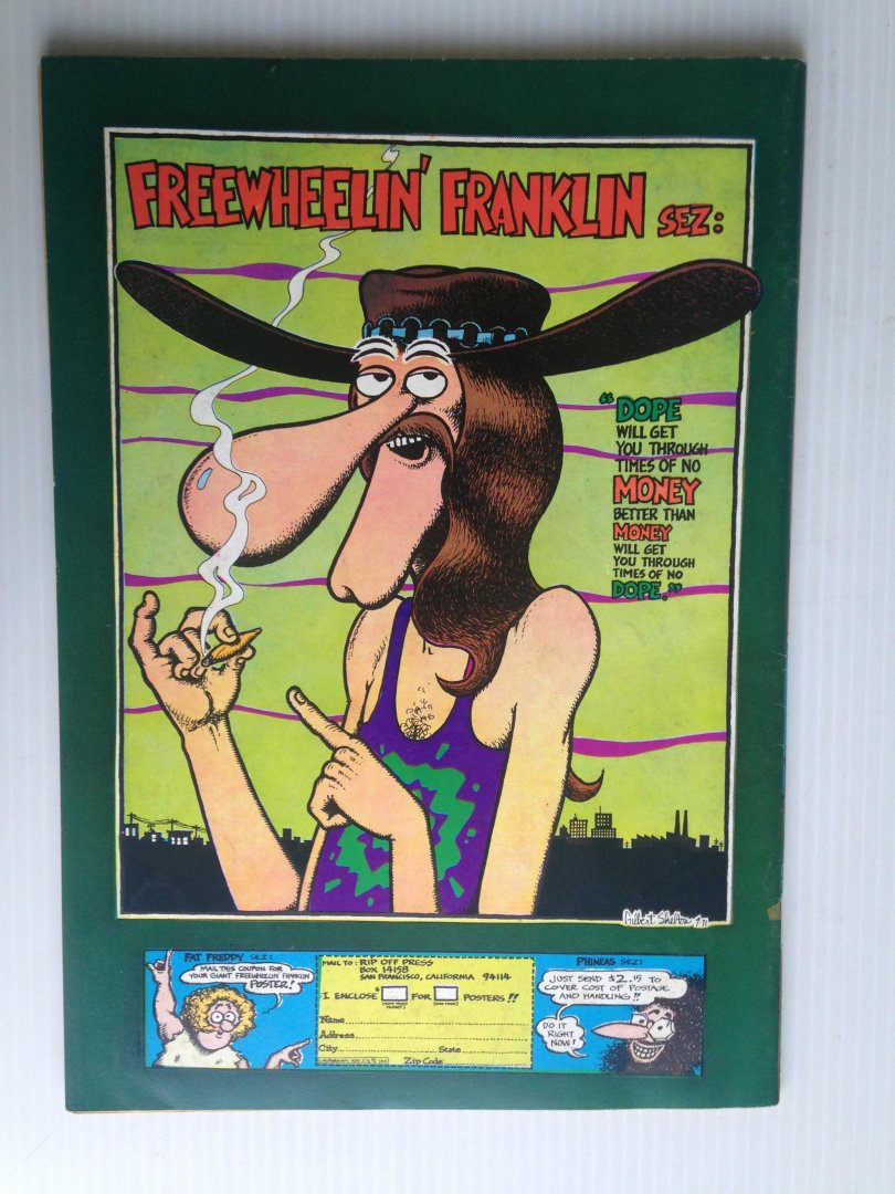 Shelton, Gilbert - Further Adventures of the Fabulous Fury Freak Brothers, Freak Brothers nr 2