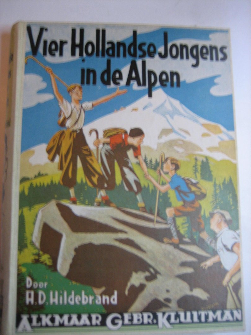 H.D.Hildebrand - Vier Hollandse in de Alpen