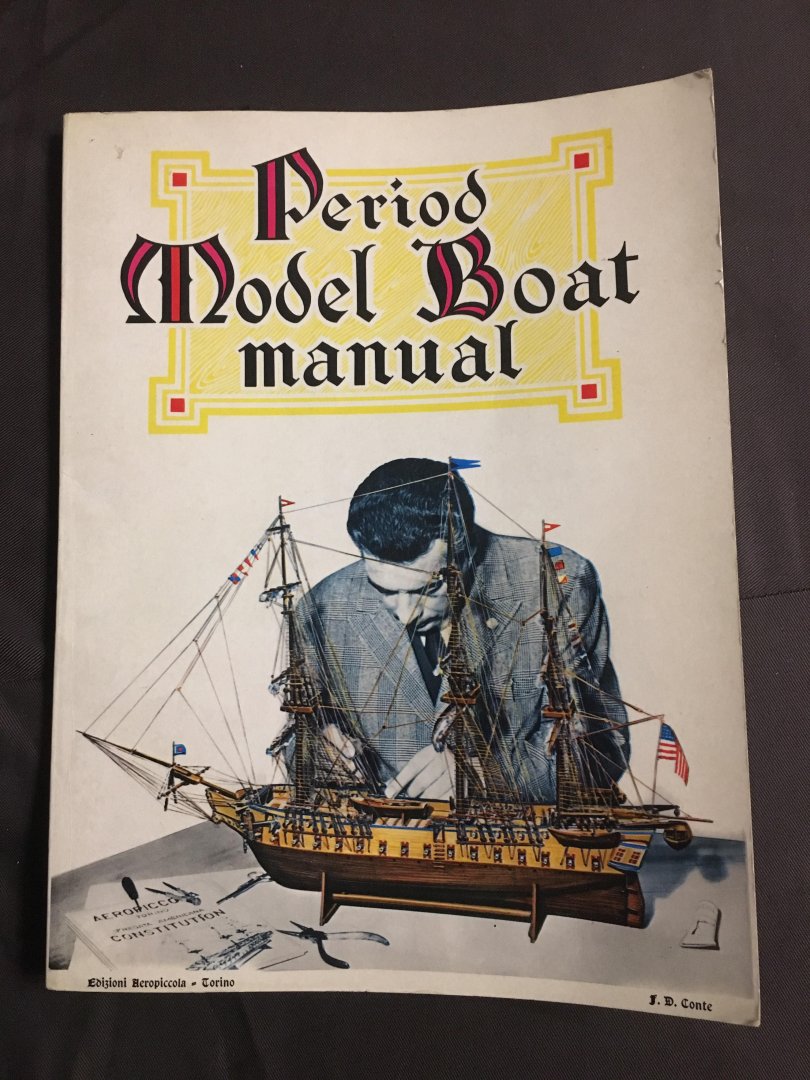 F.D. Conte - Period Model Boat manual