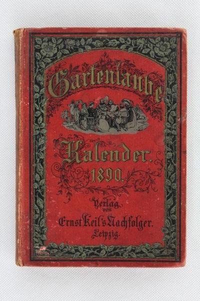 onbekend - Gartenlaube Kalender 1890 (3 Foto's)