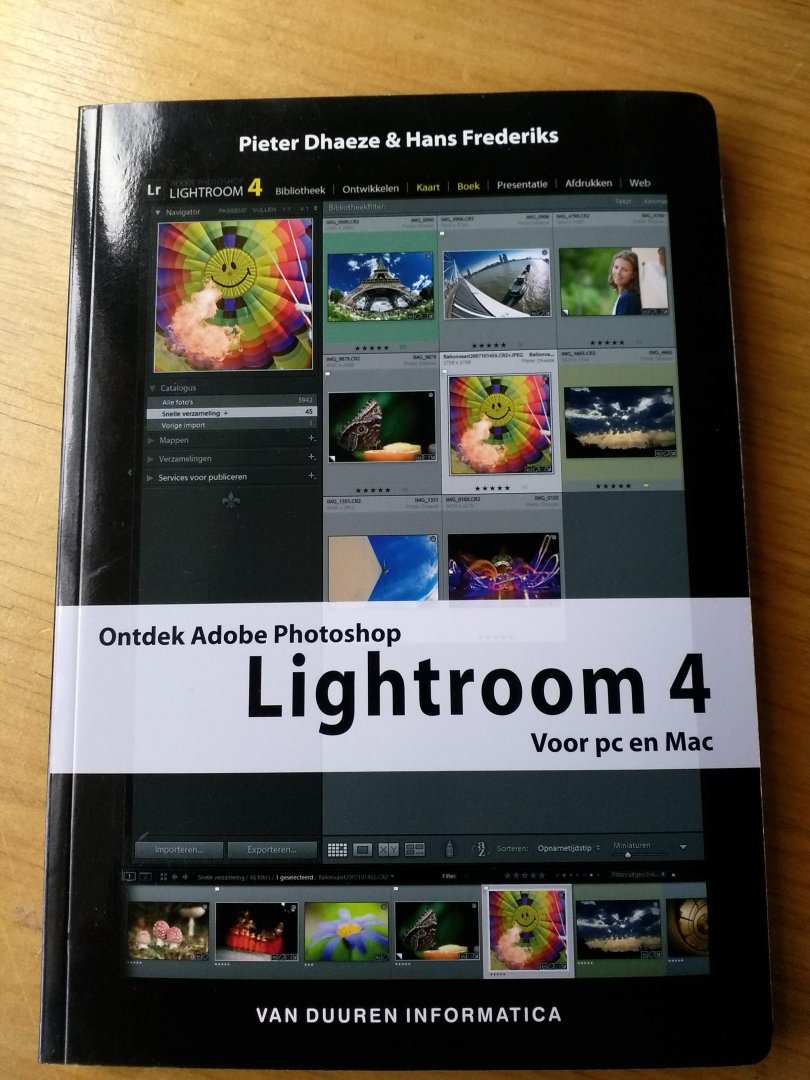 Dhaeze, Pieter en Hans Frederiks - Ontdek Adobe Photoshop Lightroom 4