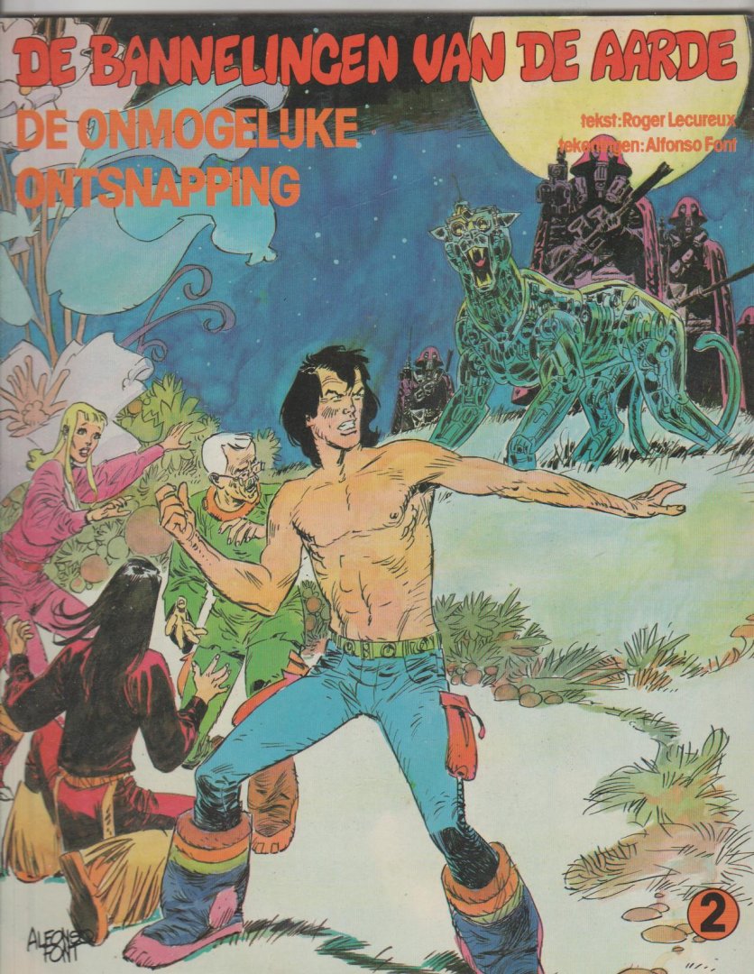 Lecureaux,Roger - de bannelingen van de aarde (3 delen,set)