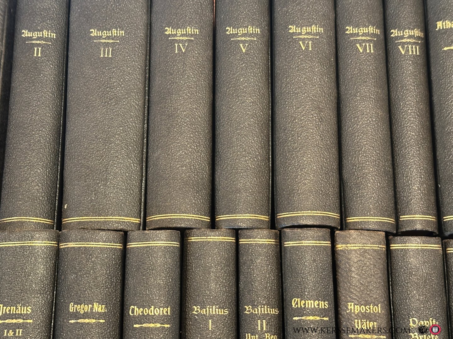 Gallhofer, Valentin / Widén, M. M. / Reichmann, J. / Möhler, J. (Hrsg.). - Bibliothek der Kirchenväter. Auswahl der vorzüglichsten patristischen Werke in deutscher Übersetzung. [63 volumes of the series].