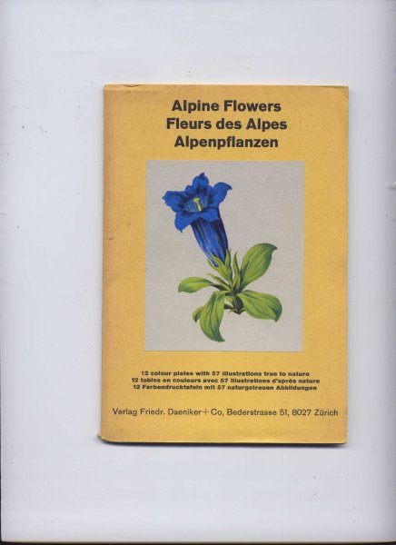  - Alpine Flowers/Fleurs des Alpes/Alpenpflanzen