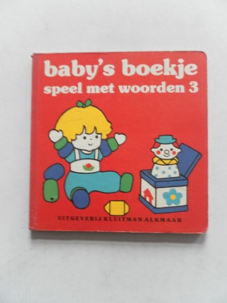 Foreest, John van - Baby's boekje speel met woorden 3