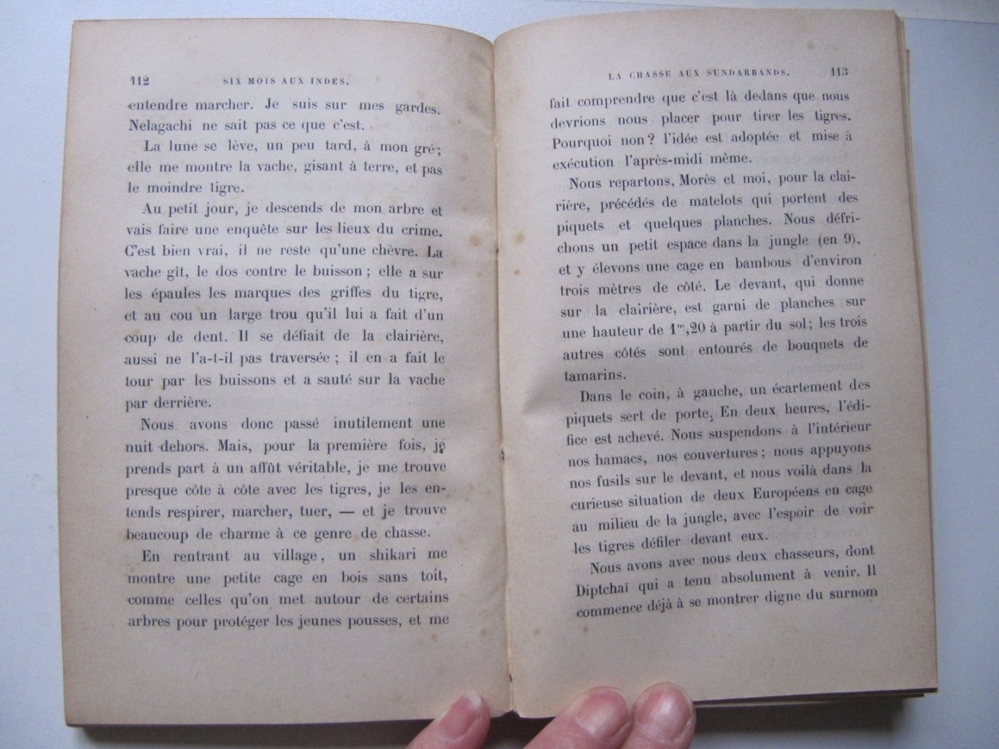 Le Prince Henri D'Orléans - Six Mois Aux Indes - chasses aux Tigres