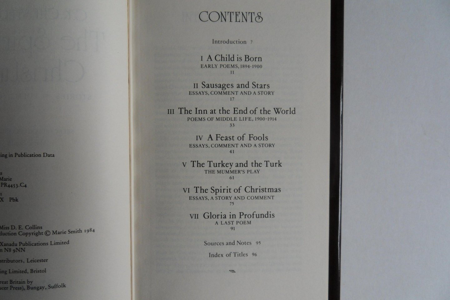 Chesterton, G.K. [Smith, Marie - selection and introduction ]. - The Spirit of Christmas. - Stories - Poems - Essays.