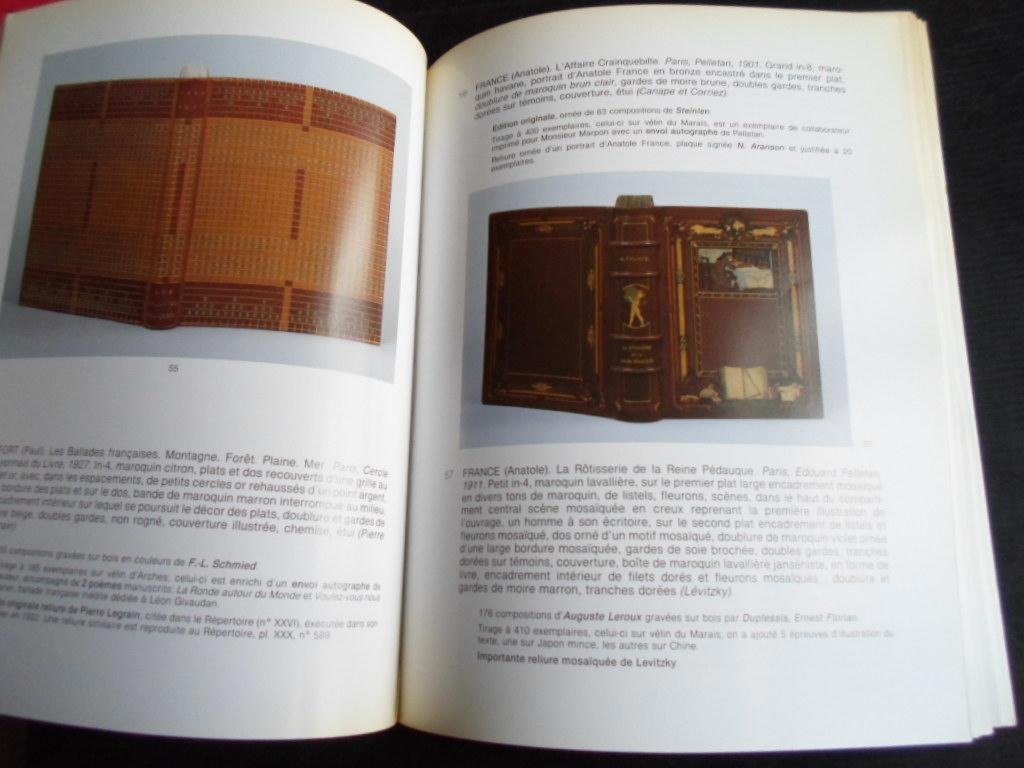 Catalogue Guy Loudmer, Drouot Paris, boekbanden - Bibliotheque Léon Givaudan, Livres Illustres Modernes, Reliures 1900-1950
