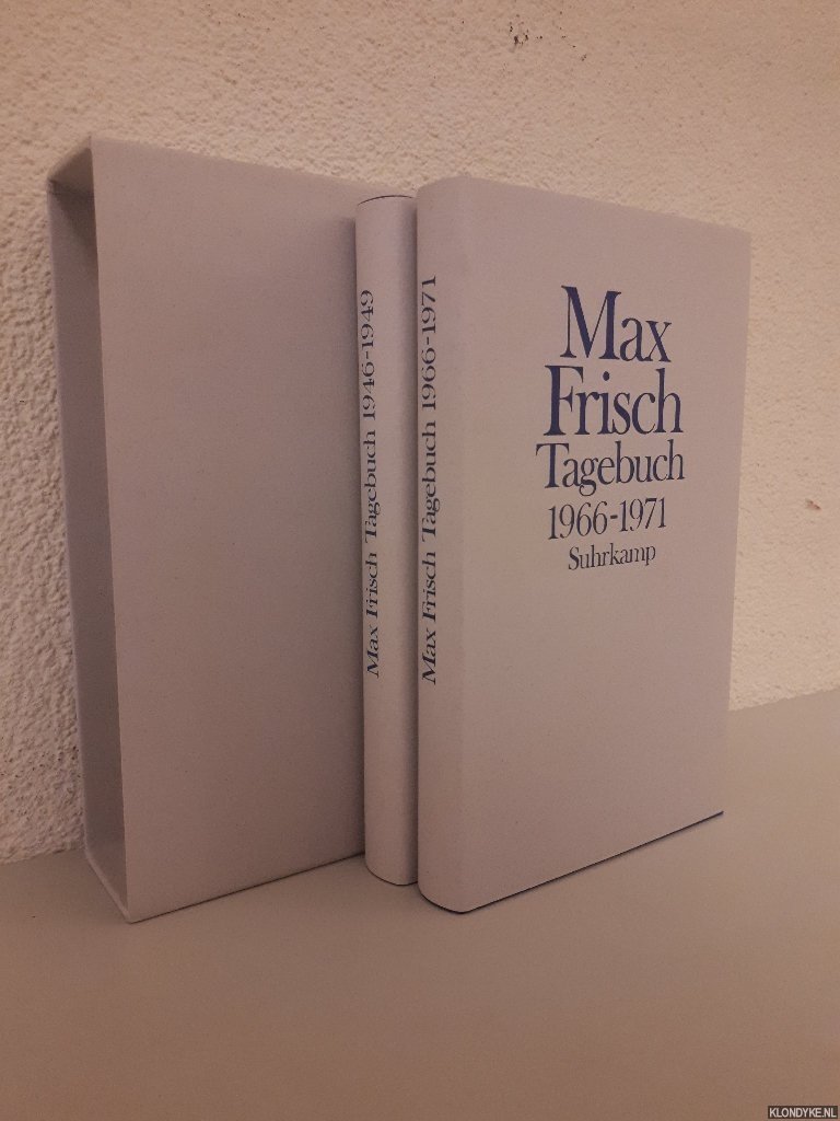 Frisch, Max - Tagebuch: 1946-1949 + 1966-1971 (2 volumes)