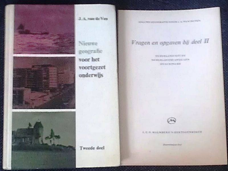 Ven, J.A. van de - Nieuwe geografie voor het voortgezet onderwijs - Tweede deel