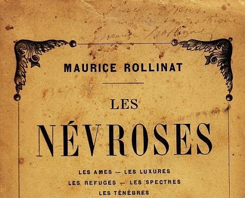 ROLLINAT, Maurice - Les Névroses. Avec un portrait de l'auteur par F. Desmoulin.