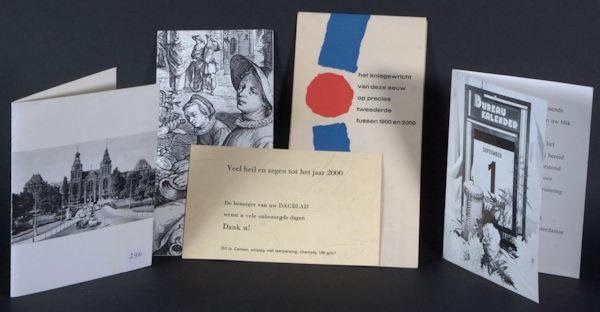 Prikkels-redactie. - Wenskaarten.