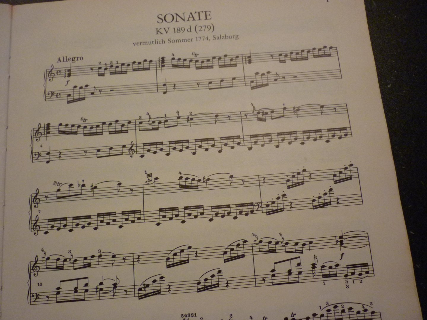 Mozart; W.A. - Klaviersonaten - Band I