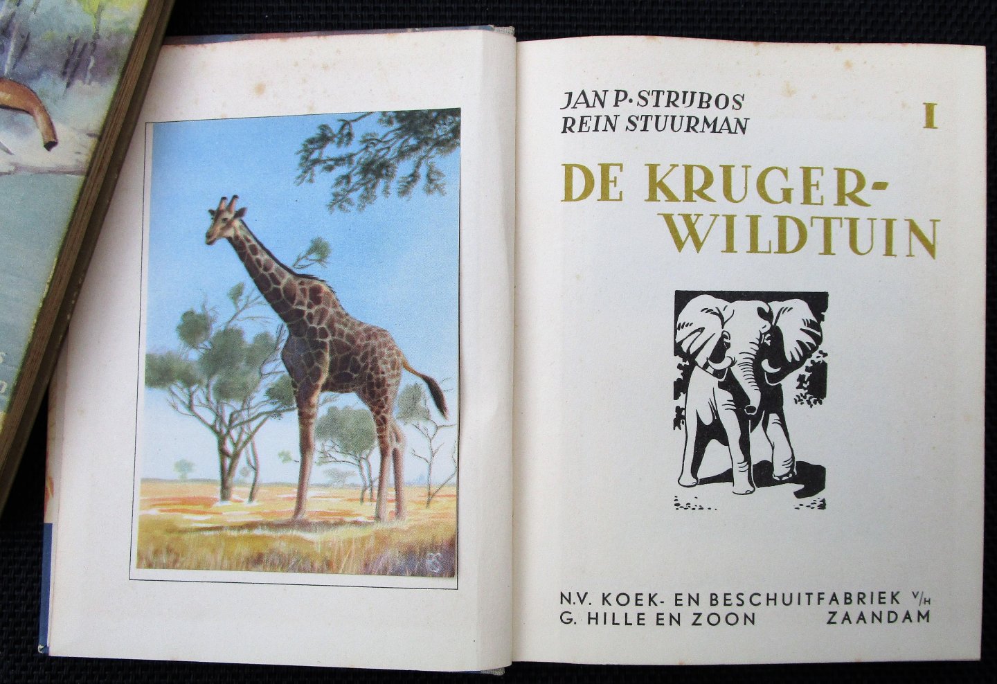 Strijbos, Jan P. - DE KRUGER WILDTUIN - Plaatjeszakboekjes deel 1 + deel 2. Compleet