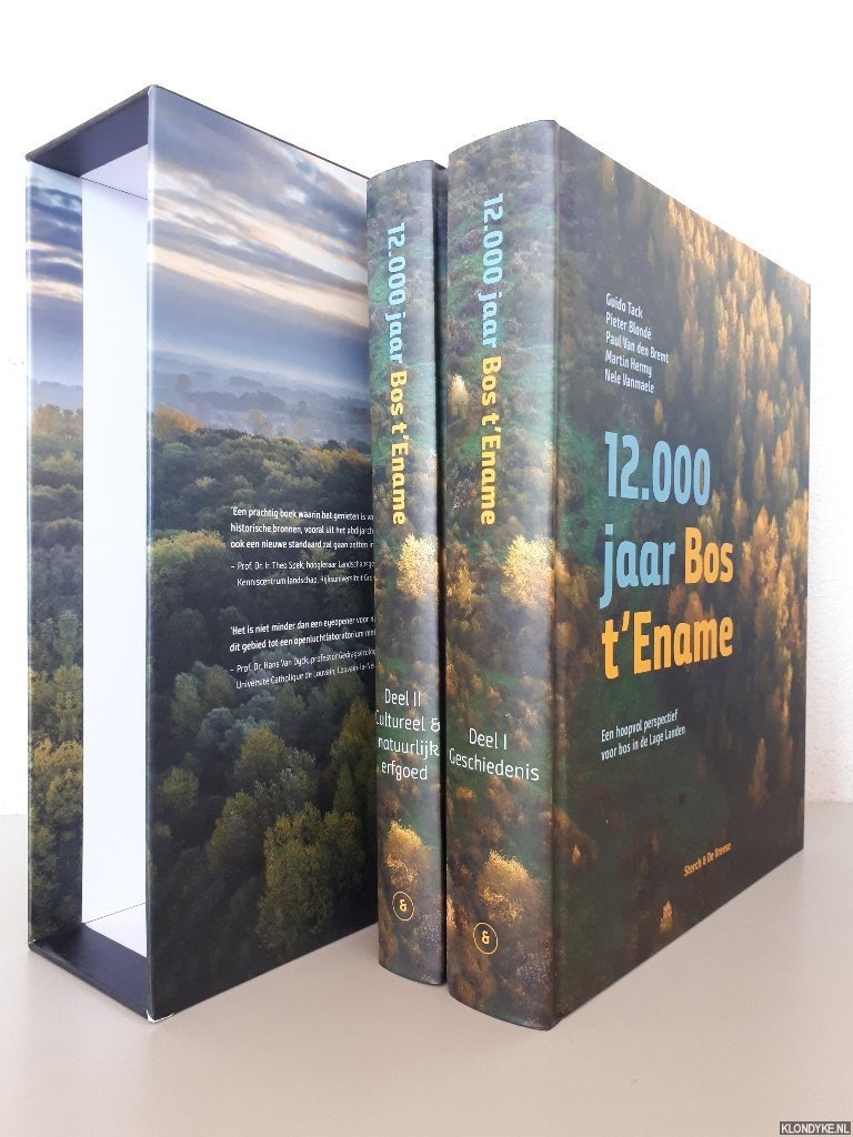 Tack, Guido - 12.000 jaar Bos t'Ename: een hoopvol perspectief voor bos in de Lage Landen (2 delen in box)
