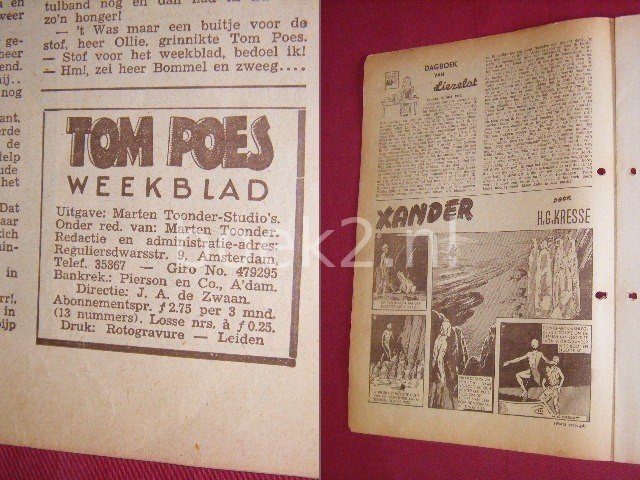 Marten Toonder (red.) - Tom Poes Weekblad [1e jaargang, nummer 10, 1948]