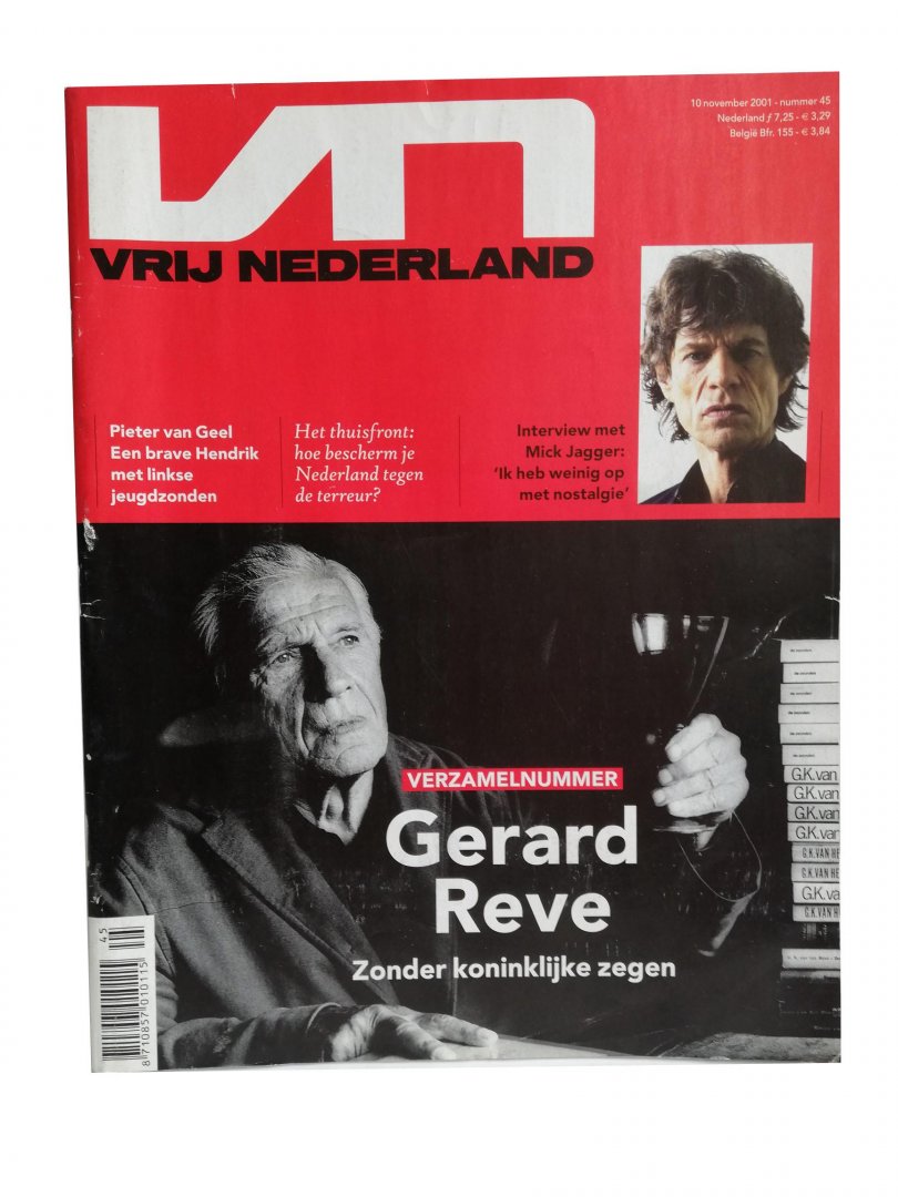 Gerard Reve - Verzamelnummer Vrij Nederland 10 november 2001