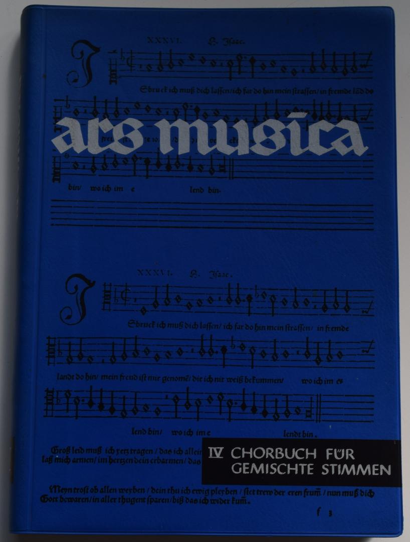 Wolters, Gottfried mit Krokisius, Renate - Ars Musica. Band IV,  Chorbuch für gemischte Stimmen.