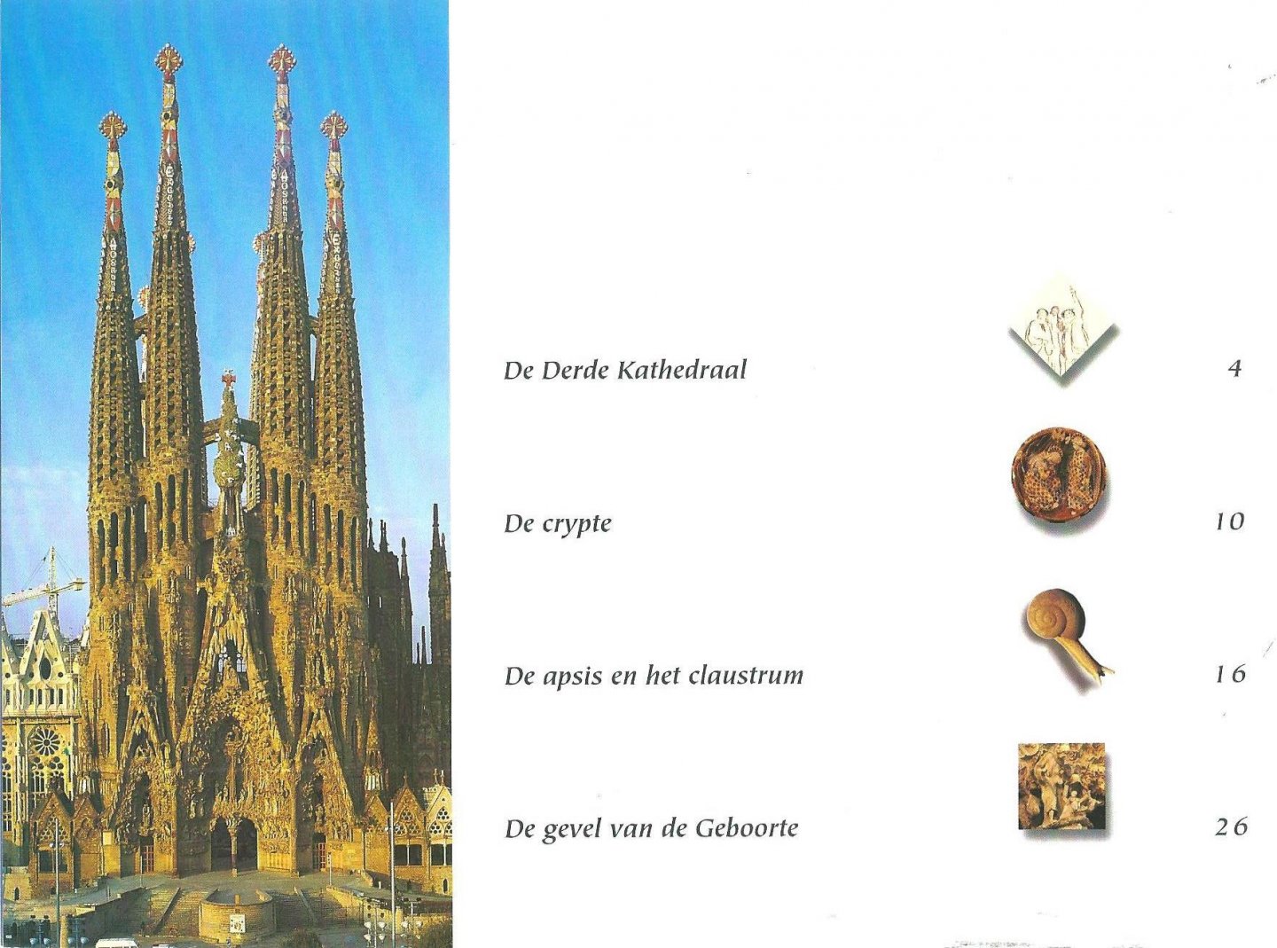 Carandell, Josep (tekst) ; Vivas, Pere (foto’s) - De kerk van de Sagrada Familia Barcelona