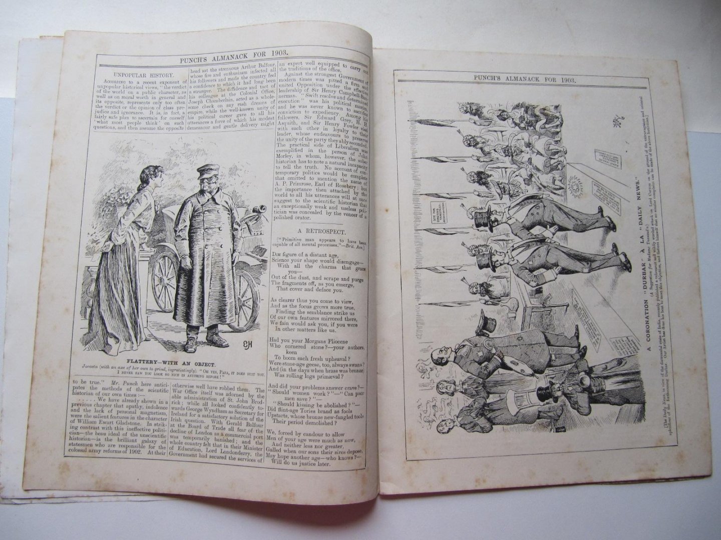 Redactie - "Punch" Almanack - for 1903