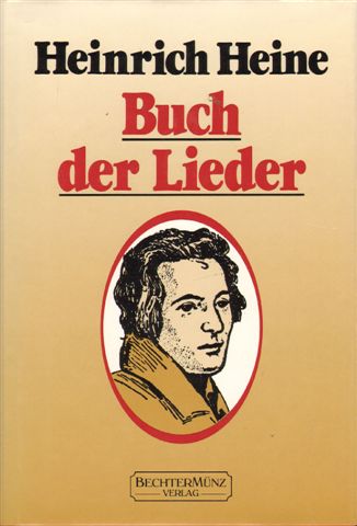 Heine, Heinrich - Buch der Lieder, mit Scherenschnitten von Almut Ellersiek, 233 pag. hardcover + stofomslag (vouwtje achterkant), goede staat