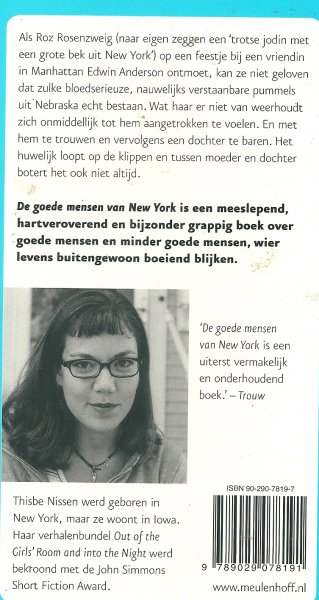 Nissen, Thisbe - De goede mensen van New York