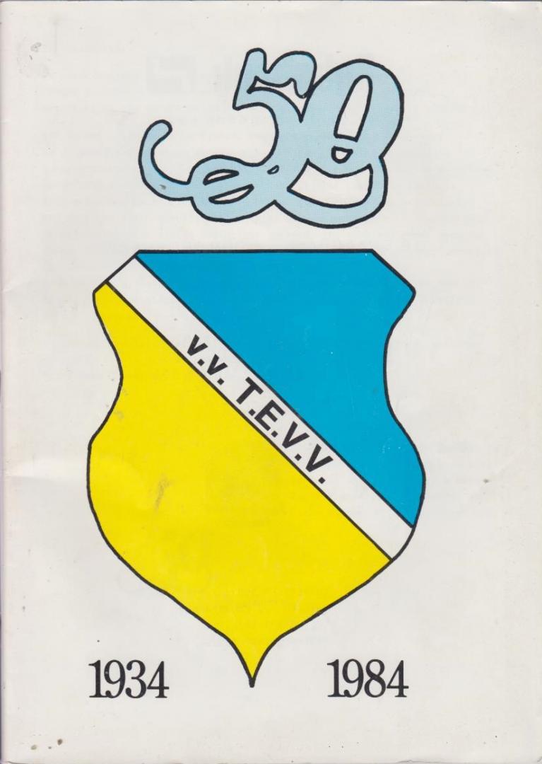 commissie - Voetbal  50 jaar T.E.V.V. Tweede Exloërmond  1934-1984
