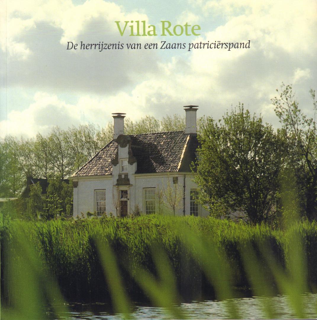 Dobbelsteen, Rob van den - Villa Rote (De herrijzenis van een Zaans patriciërspand), 48 pag. softcover, gave staat