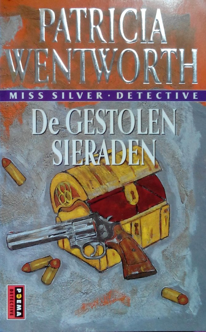 Wentworth , Patricia . [ ISBN 9789024537549  ] 4024 - 021 ) Miss Silver Detective . ( De Gestolen Sieraden . )  Lewis Brading, eigenaar van een beroemde en kostbare collectie sieraden, is bang. Hij begint overal inbrekers te zien. Merkwaardig, want Lewis Brading is zelf op een nogal dubieuze wijze aan -