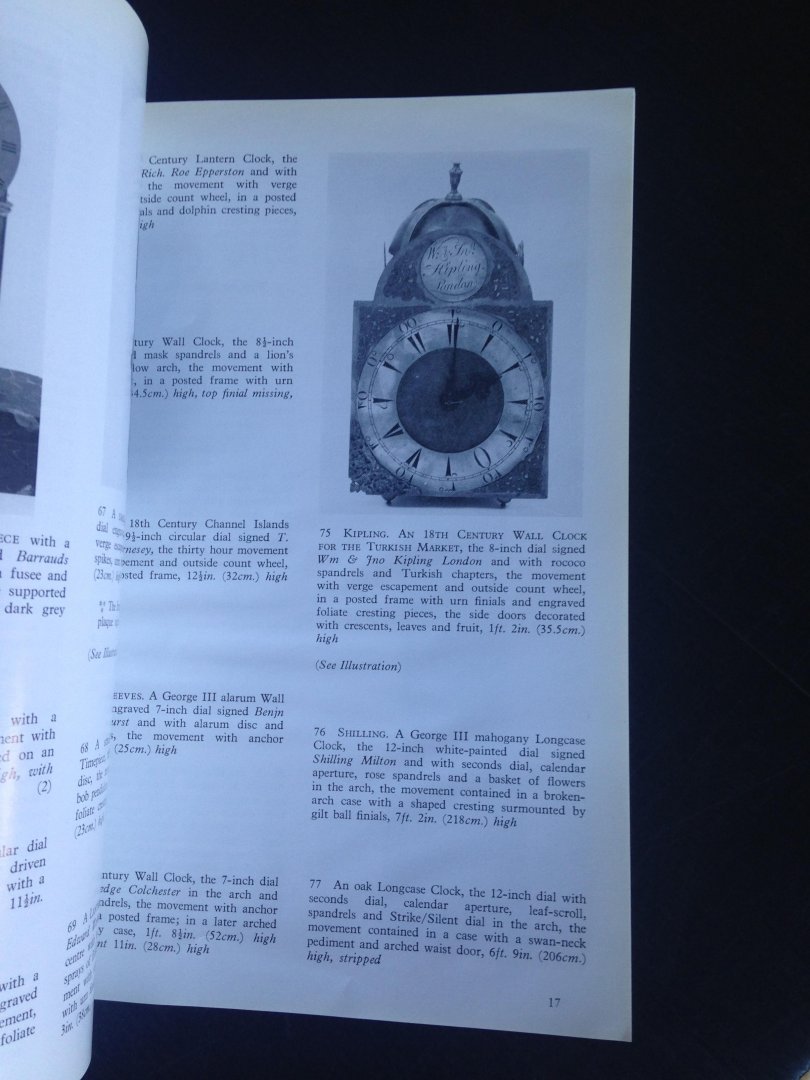 Catalogue Sotheby - Good Clocks, Scientific Instruments and Watches