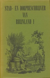 Ollefen, L. van - Stad- en dorpbeschrijver van Rhijnland. Deel I. ( Rijnland ).