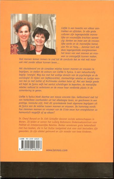 Benard Cheryl en Edit Schlaffer en Vertaling Hans en Marijke van Riemsdijk - Liefde is fysica. Waarom zelfbewuste vrouwen een betere relatie hebben