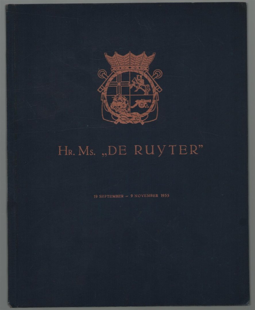 n.n - Hr. Ms. De Ruyter, 19 september - 9 november 1955.