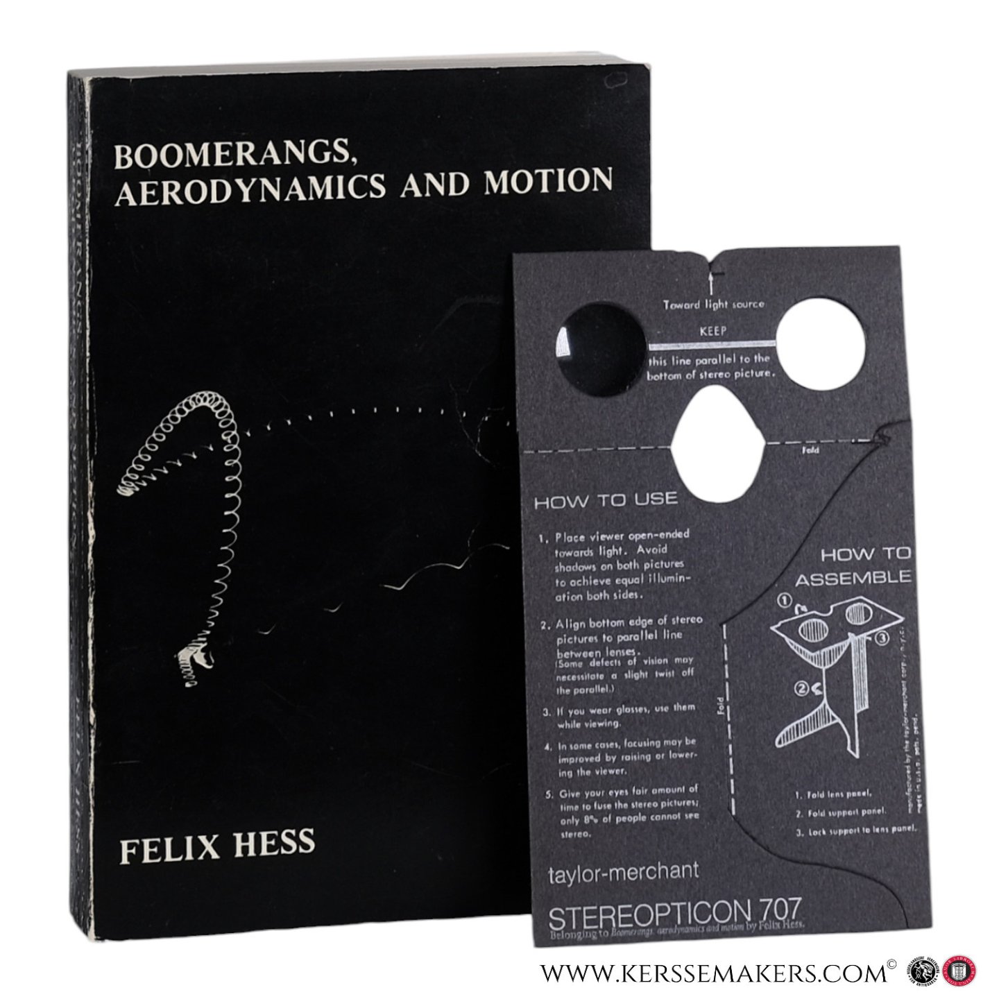Hess, Felix. - Boomerangs, Aerodynamics and Motion. Proefschrift Rijksuniversiteit Groningen.