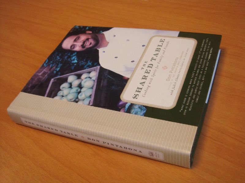 Pintabona, Don - The Shared Table - Cooking with spirit for family and friends