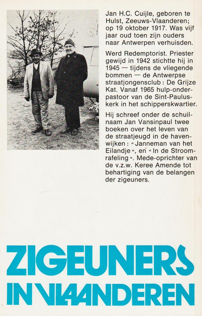 Cijle, Jan H.C. - Zigeuners in VLaanderen