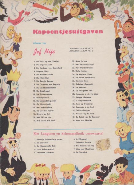 Nys,Jef - Jommeke 17 diep in de put