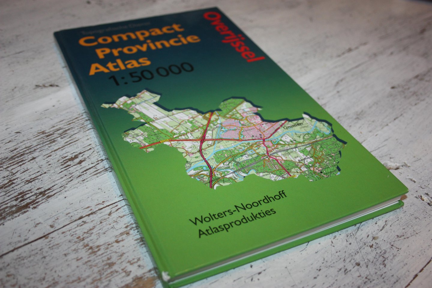 Topografische Dienst - Compact provincie atlas / OVERIJSSEL
