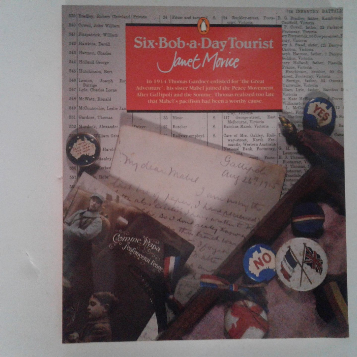 Morice, Janet - Six-Bob-a-day Tourist