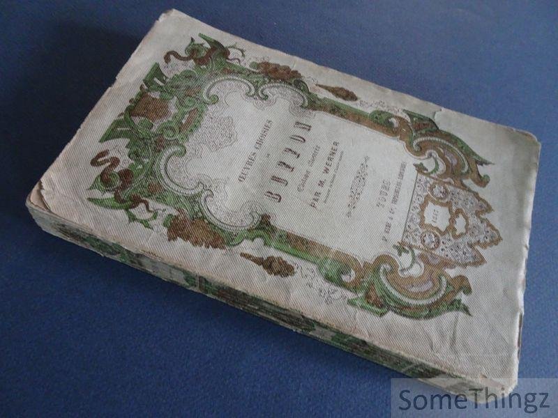Buffon. - Oeuvres choisis de Buffon. Précédé d'une notice sur sa vie et ses ouvrages par D. Saucié. Edition illustrée par M. Werner.
