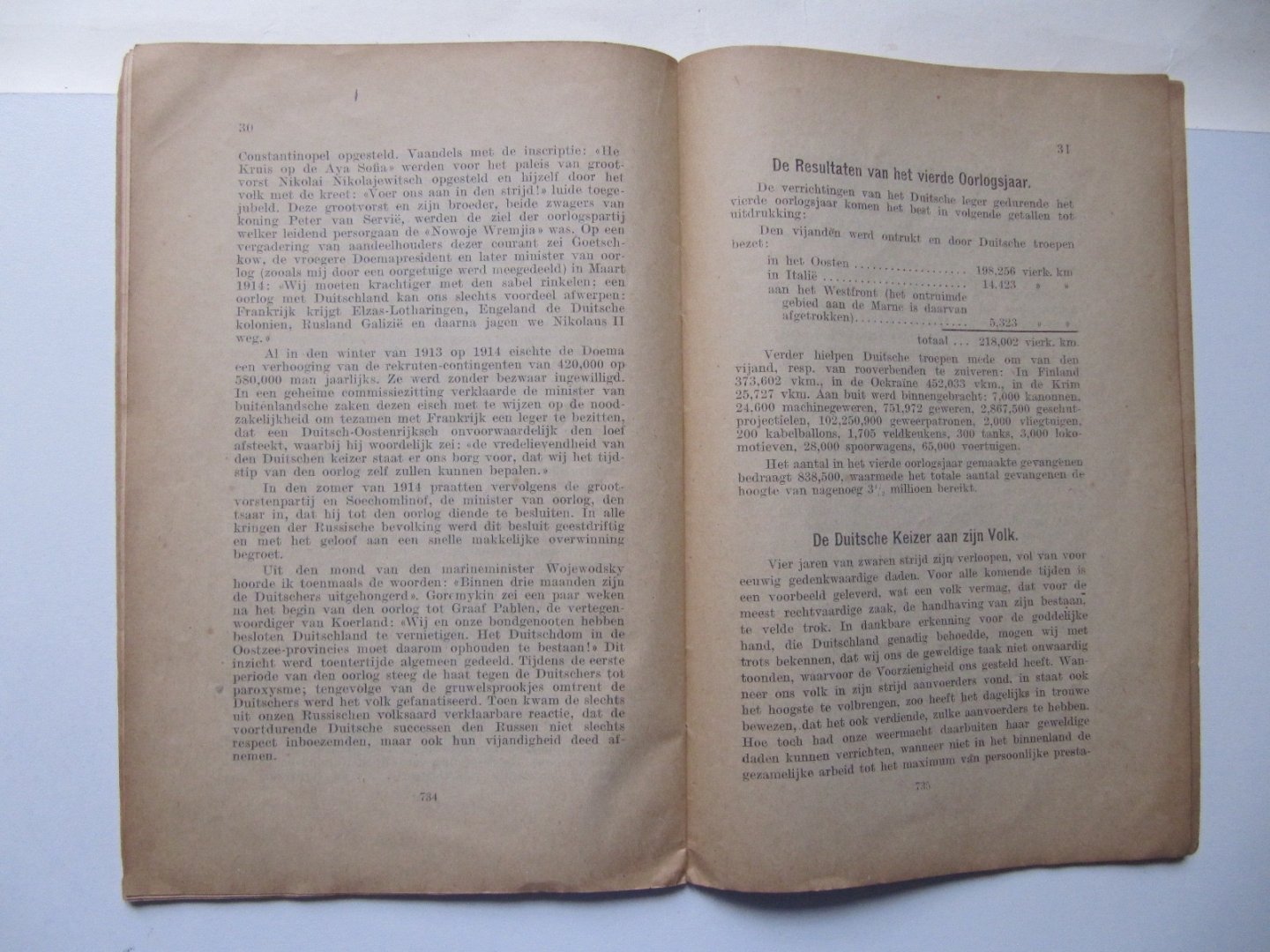  - Oorlogskroniek maand juli 1918