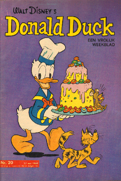 Disney, Walt - Donald Duck 1969 nr. 20 , 17 mei , Een Vrolijk Weekblad, goede staat
