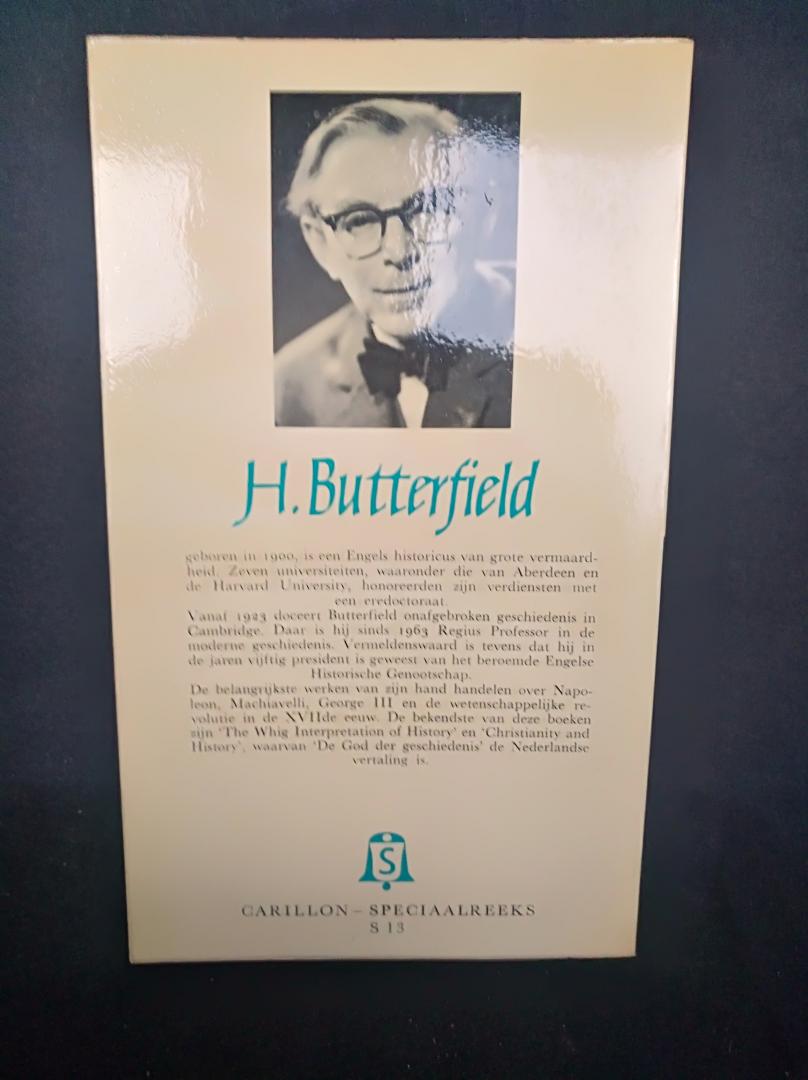 H. Butterfield - De God der geschiedenis